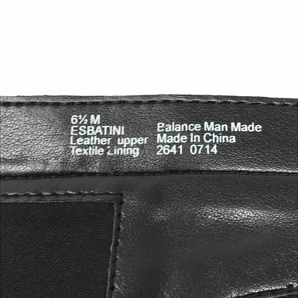 Easy Spirit Batini Riding Boots Black Leather 6.5 - Picture 7 of 8